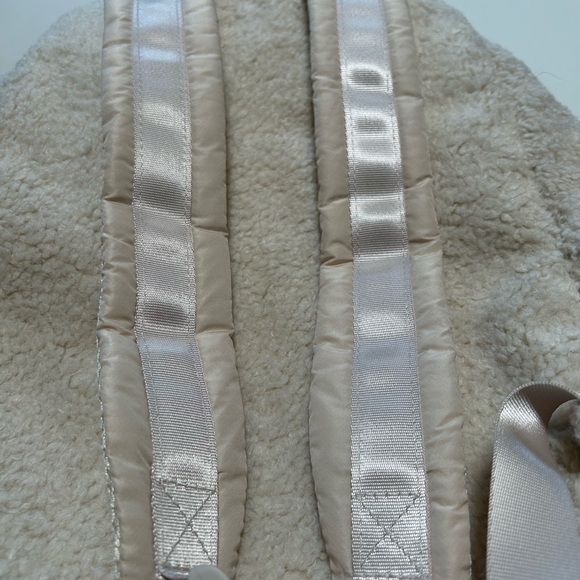 Wilo The Label Sherpa Backpack in Cream New Ready for Gifting main image 8